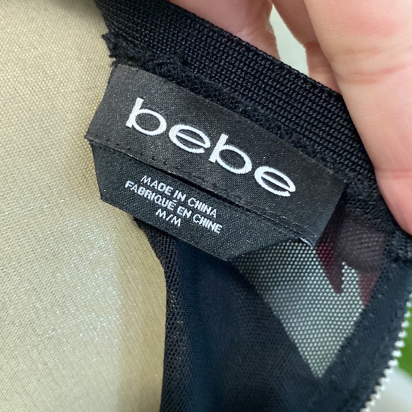 Bebe studded black halter neck dress - Picture 7 of 7